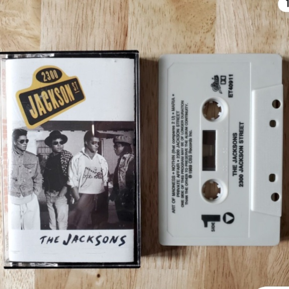 2300 Jackson Street By The Jacksons Cassette May 1989 Epic OET-40911.